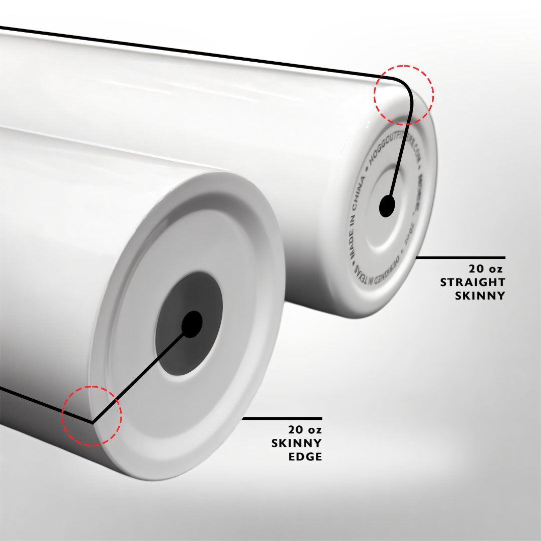 20oz SUBLIMATABLE SKINNY EDGE TUMBLER CASE (24 UNITS)