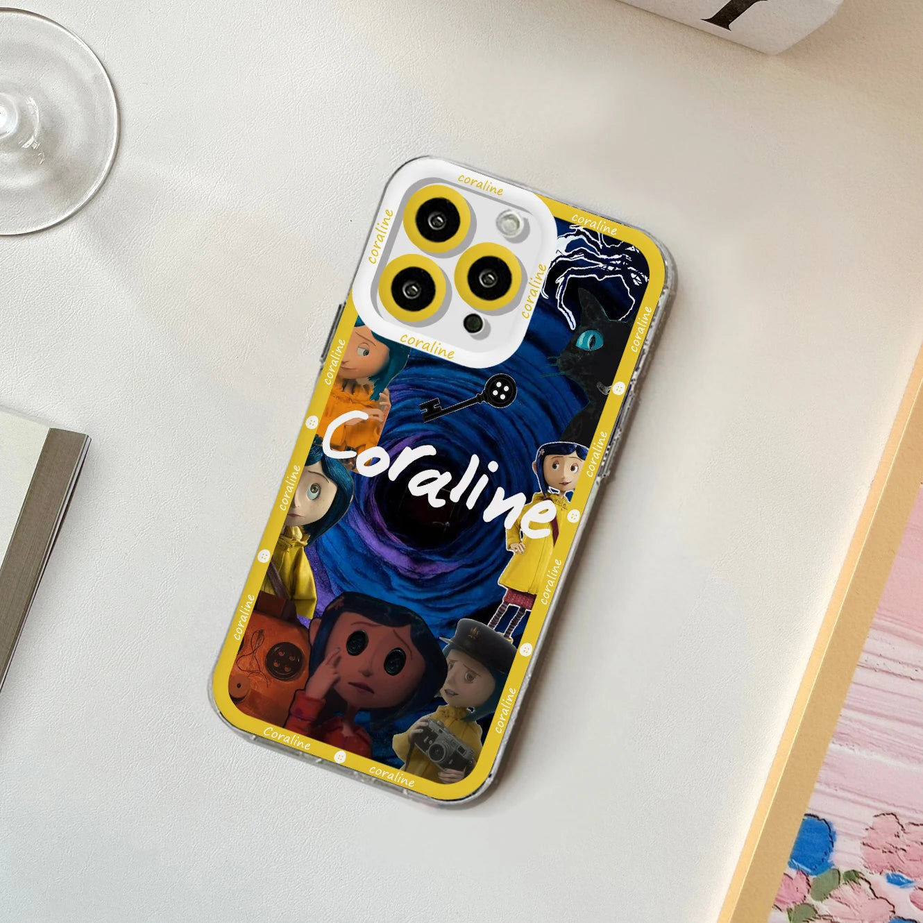 Anime Horror Film C-Coralines Phone Case For iPhone 15