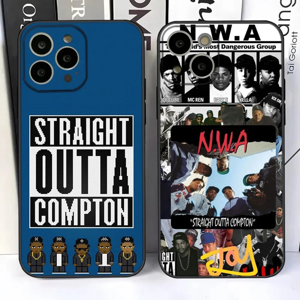 NWA Rap N-Niggaz Wit Attitudes Phone Case For iPhone