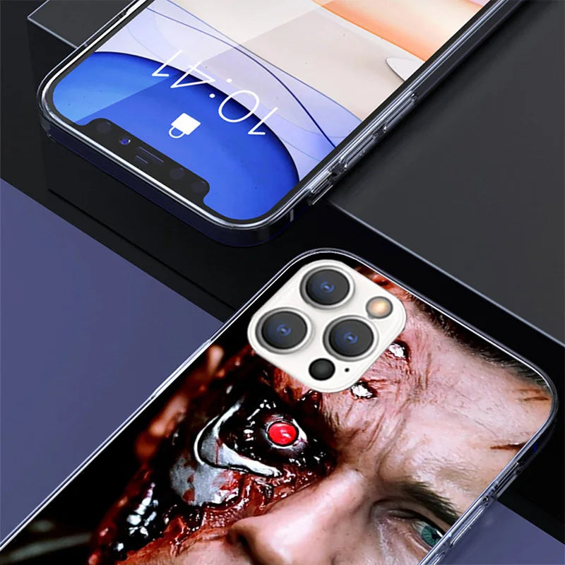 Arnold Schwarzenegger Terminator Phone Case for Iphone 15