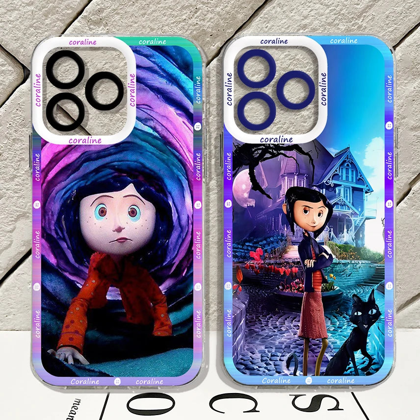 Anime Horror Film C-Coralines Phone Case For iPhone 15