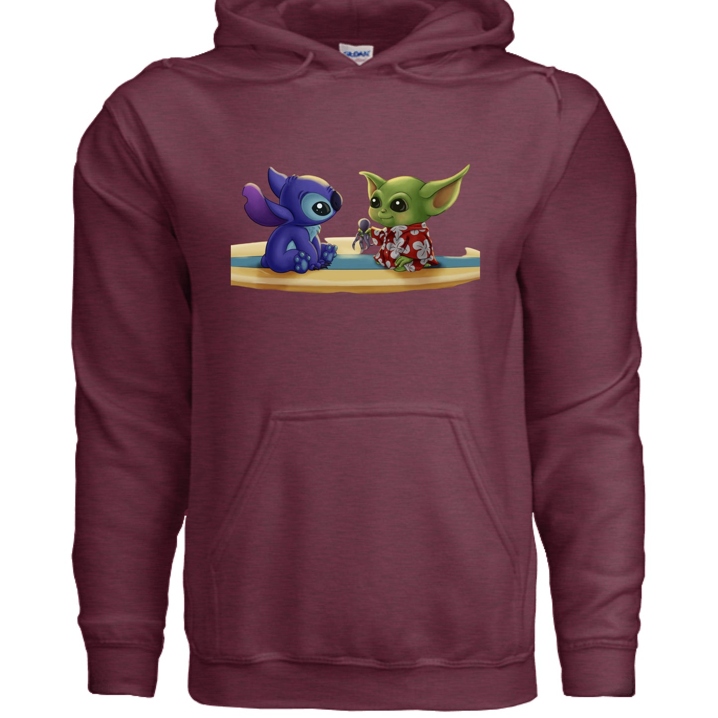 Heather Sport Dark Maroon - FRONT