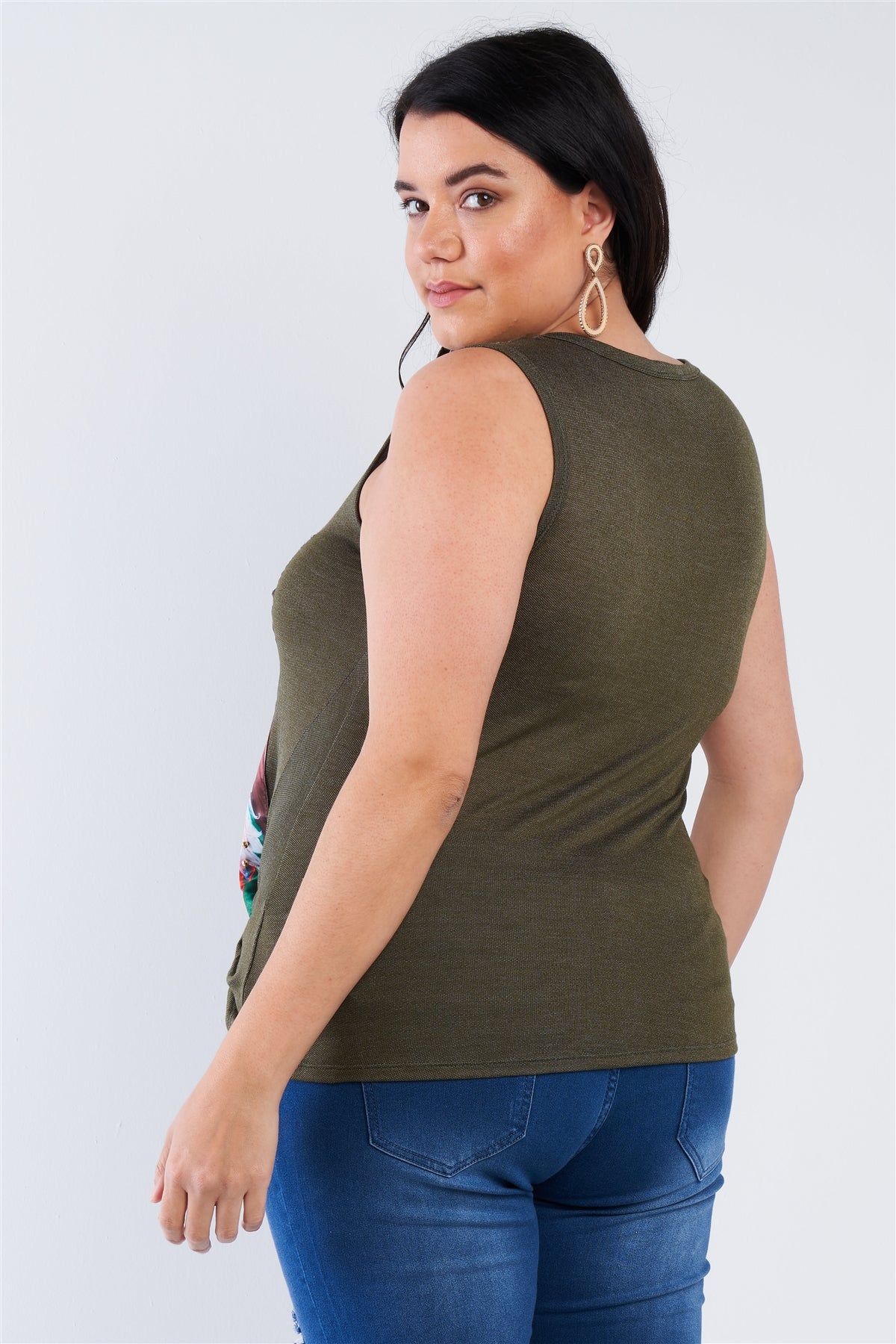 Plus Size Shady Girl Graphic Top